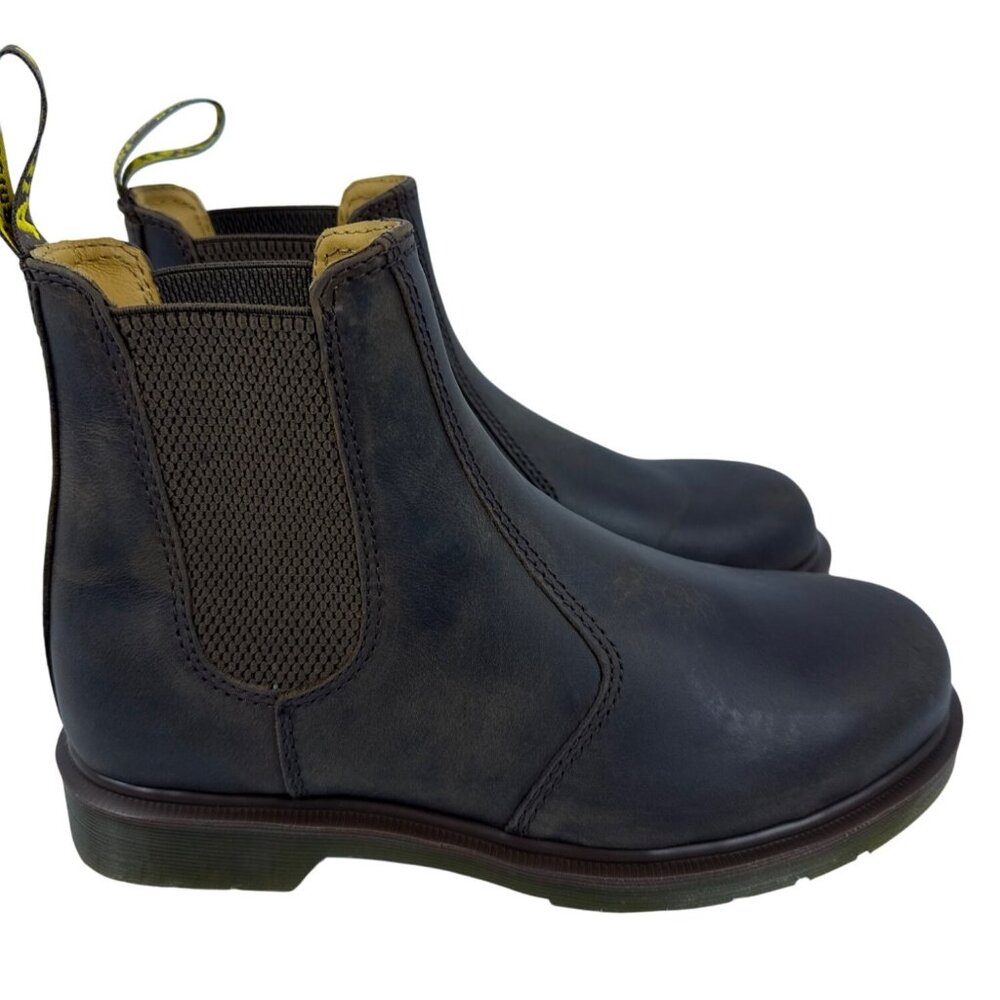 Dr. Martens Chelsea Boots 2976 Crazy Horse Women's US 9 Brown Leather Pull On